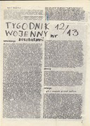 9a - „Tygodnik Wojenny nr. 12/13 z artykułem M. Łukasiewicza o rozwiązaniu SDP” 
Archiwum rodziny M. Łukasiewicza 